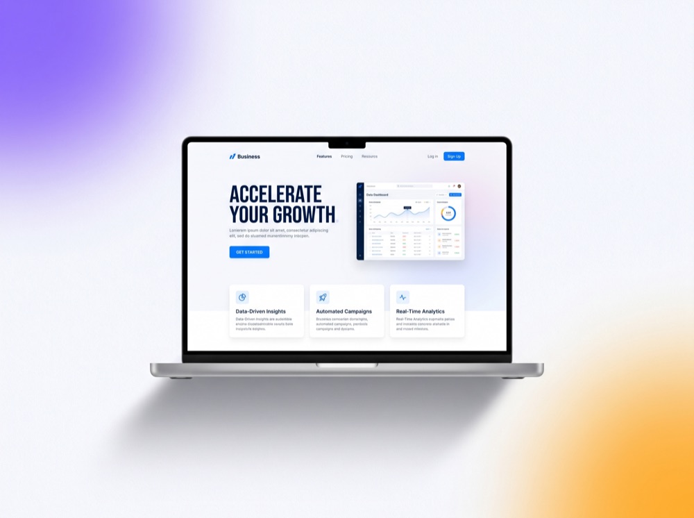 Marketing & landing pages — live demo